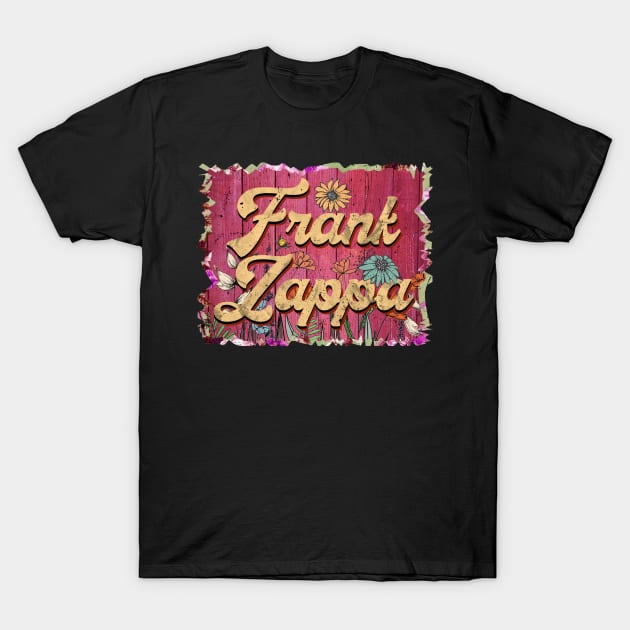 Classic Zappa Personalized Flowers Proud Name T-Shirt by Friday The 13th